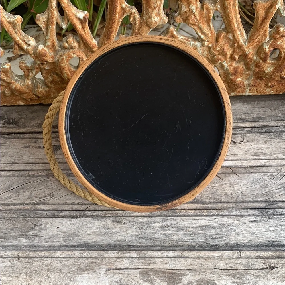 Rustic Ice Bucket with Rope Handle - Picture 9 of 9